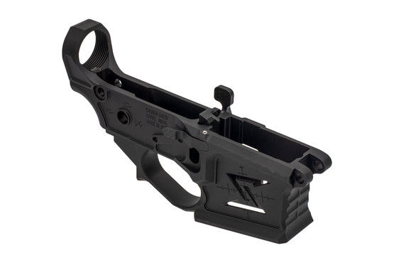 Seekins Precision NX15 billet AR-15 lower receiver is skeletonized and ambidextrous